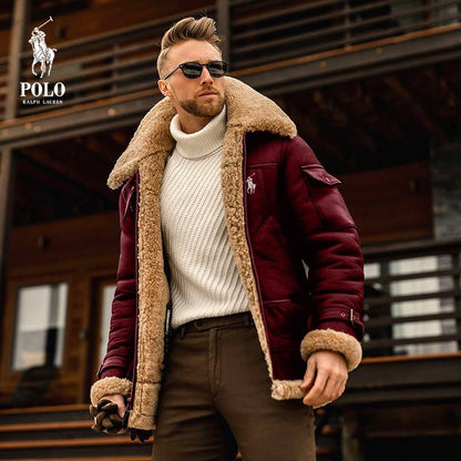 Ralph Lauren| Herrenjacke mit Pelz