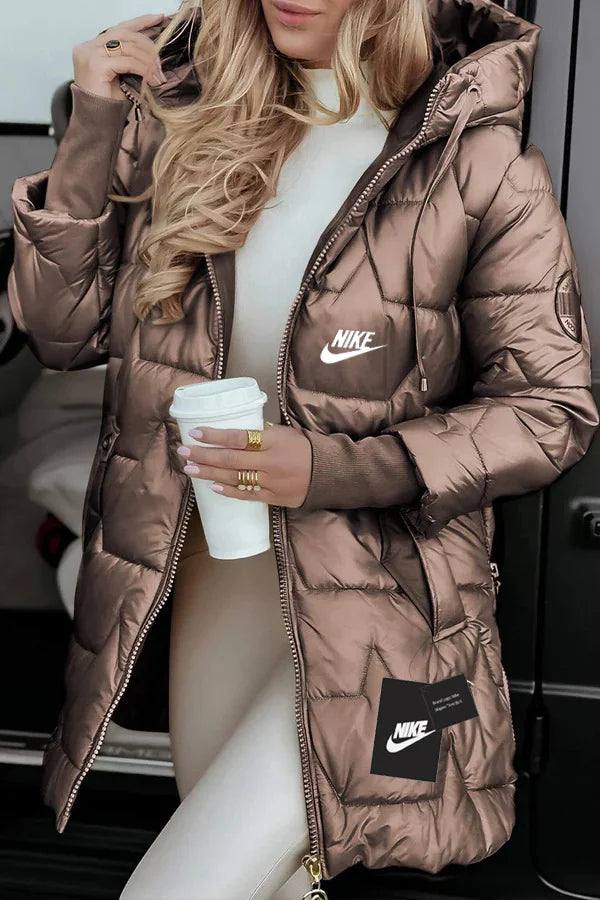 Nike| Damenjacke mit Pelz 25