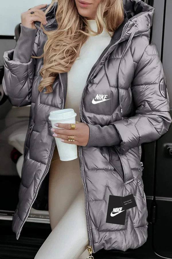 Nike| Damenjacke mit Pelz 25